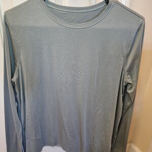 Lululemon Sweetest Day Long Sleeve in Tencel Blue Cast